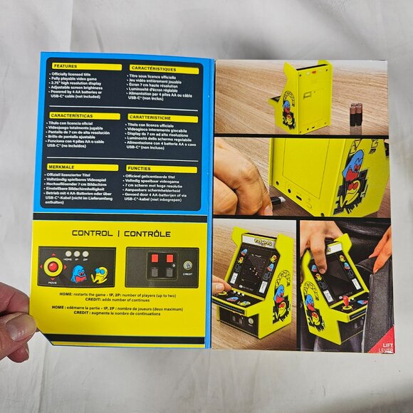 Pac-Man by My Arcade Micro Player Pro Portable Retro Arcade Game - Picture 7 of 9